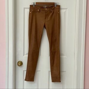 7 For All Mankind Coated Skinny Jeans size 28